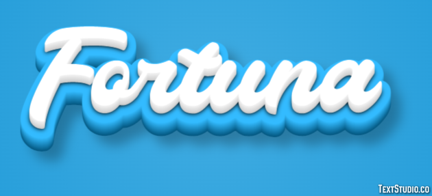 Fortuna Effetto testo