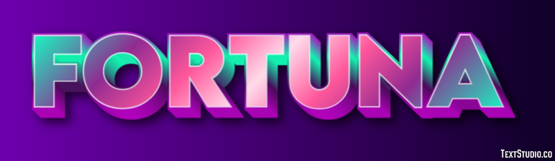 Fortuna Effetto testo