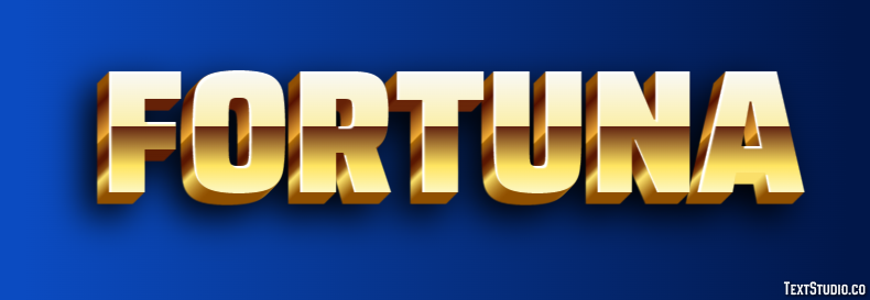Fortuna Effetto testo