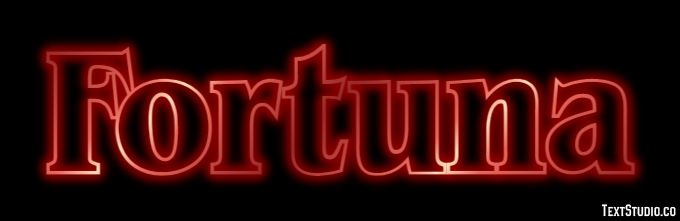 Fortuna Effetto testo