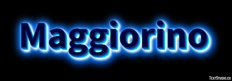 Maggiorino Effet de Texte