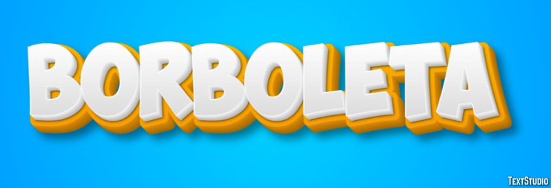 Borboleta Efekt tekstowy