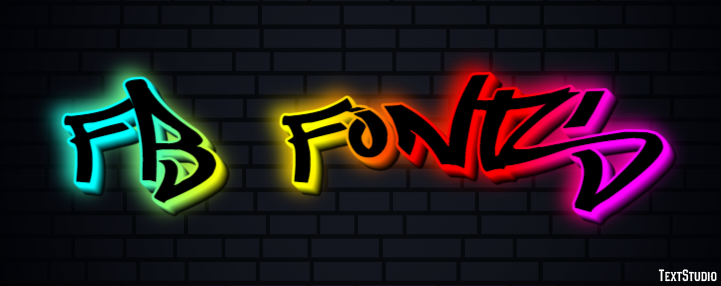 Fb Fonts Efeito de texto