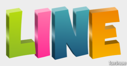 Line Texteffekt