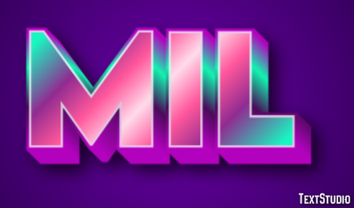 Mil Texteffekt