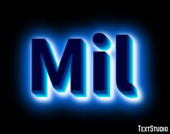 Mil Texteffekt