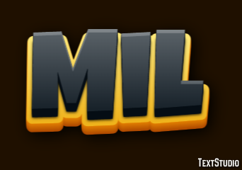 Mil Texteffekt