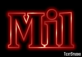 Mil Texteffekt