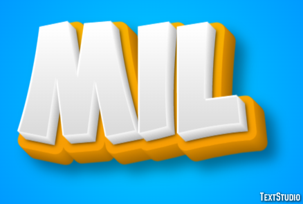 Mil Texteffekt