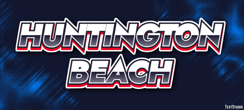 Huntington Beach Metin Efekti