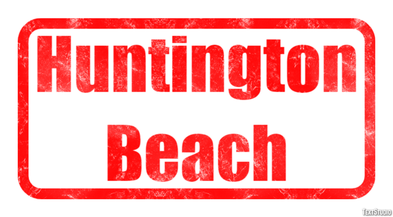 Huntington Beach Metin Efekti