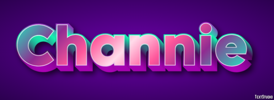 Channie Text effect
