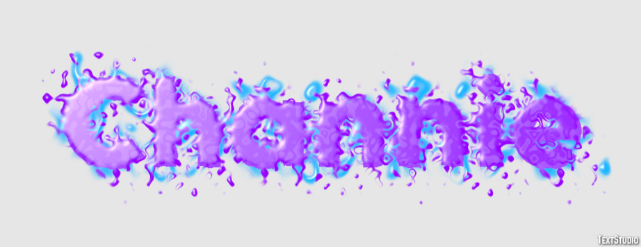 Channie Text effect