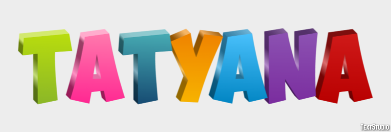 Tatyana Efeito do texto