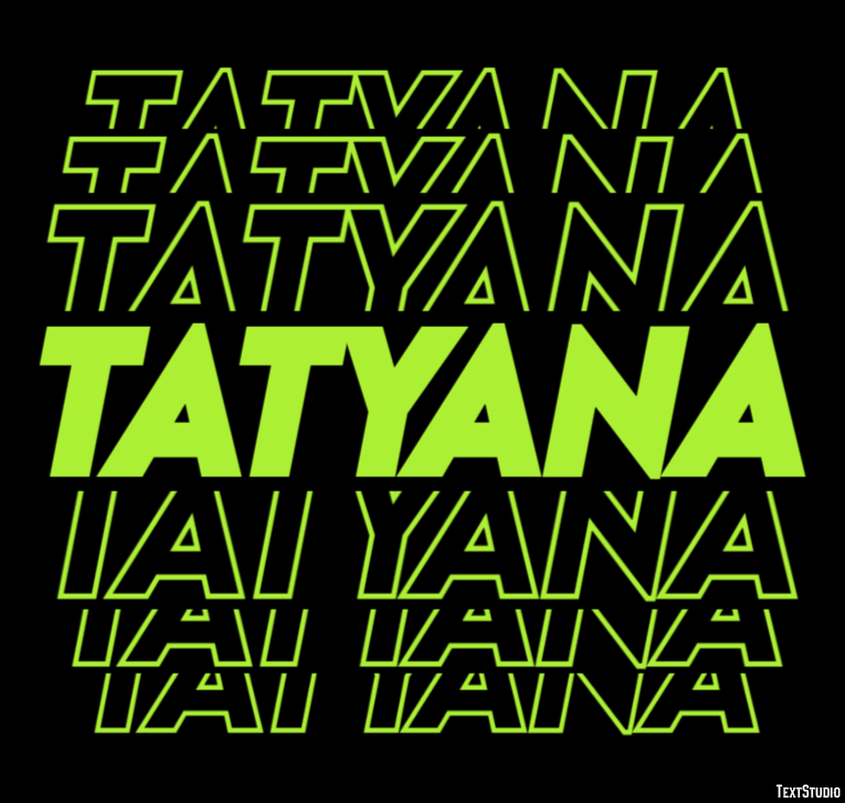 Tatyana Efeito do texto