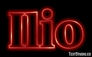 Ilio Effetto testo