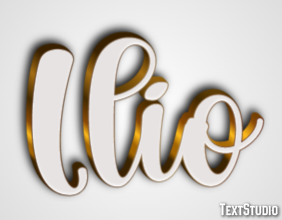 Ilio Effetto testo
