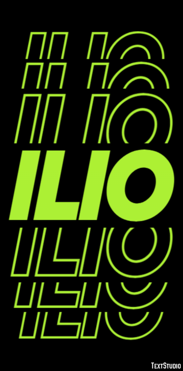Ilio Effetto testo