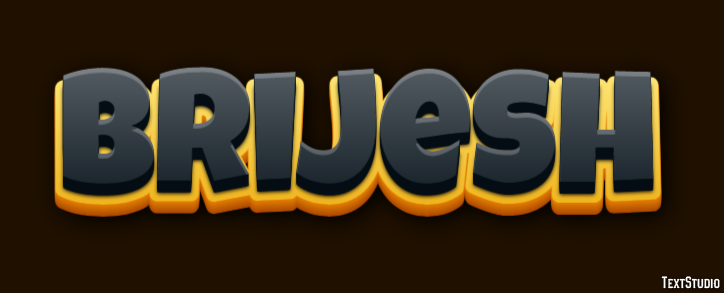 Brijesh Text effect