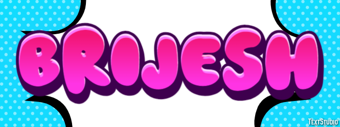 Brijesh Text effect