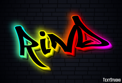 Rind Text Effect