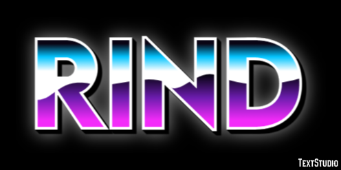 Rind Texteffekt
