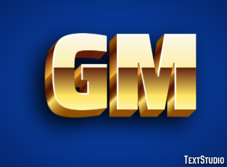 Gm Tekst effect