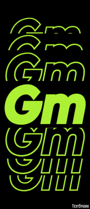Gm Tekst effect