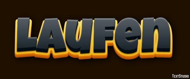 Laufen Texteffekt