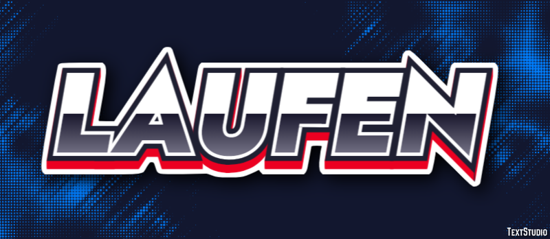 Laufen Efecto de Texto