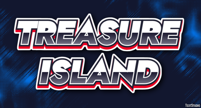 Treasure Island Efekt tekstowy