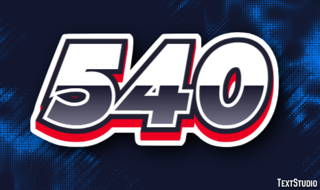 540 Text Effect