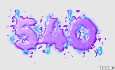 540 Text Effect