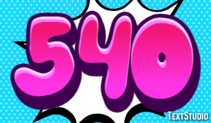 540 Text Effect