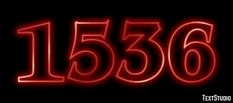 1536 Efeito de texto