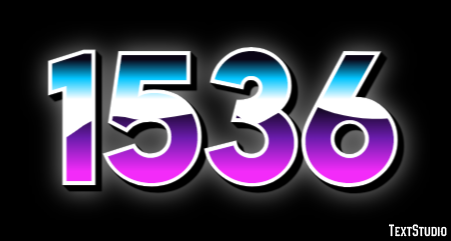 1536 Efeito do texto