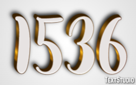1536 Efeito de texto