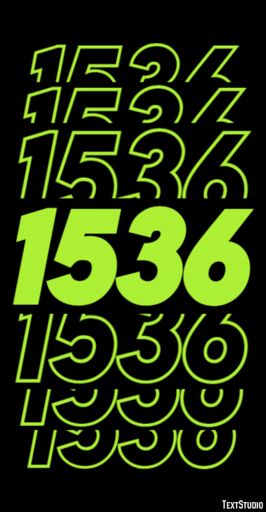 1536 Efeito do texto