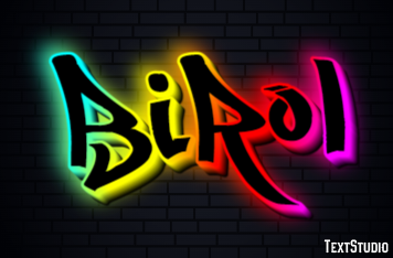 Birol Efeito de texto