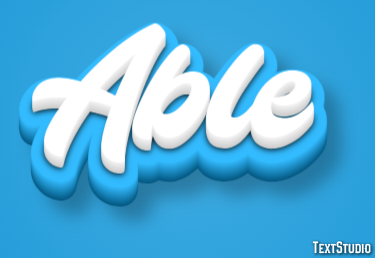 Able Text Effect