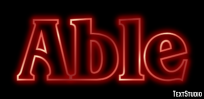 Able Text Effect