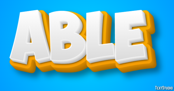 Able Text Effect