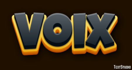 Voix Effet de Texte