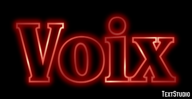 Voix Effet de Texte