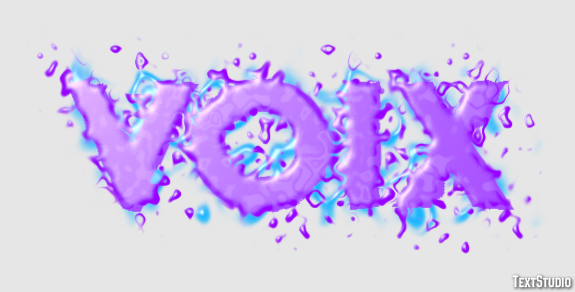 Voix Effet de Texte