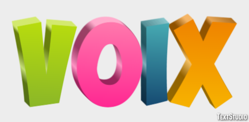 Voix Effet de Texte