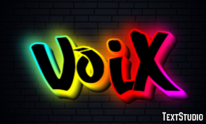 Voix Effet de Texte