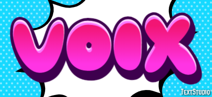 Voix Effet de Texte
