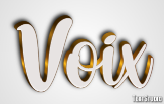 Voix Effet de Texte