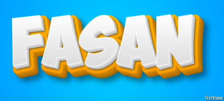 Fasan Efecto de texto